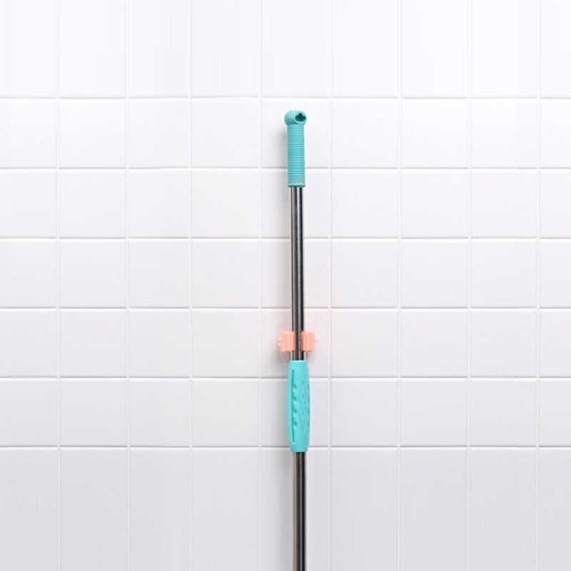 1 Cái Móc Treo Đa Năng Cây Lau Nhà Treo Tường Kẹp Người Tổ Chức Giá Đỡ Bàn Chải Chổi Móc Treo Mạnh Mẽ Bếp Phụ Kiện Phòng Tắm - Ảnh 5