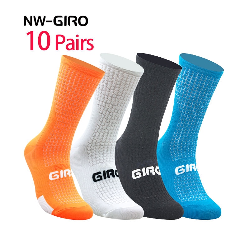 10 Pairs Men Sports Socks Riding Cycling Basketball Running Sports Sock Hiking Tennis Ski Man Women Bike Bicycle Slip