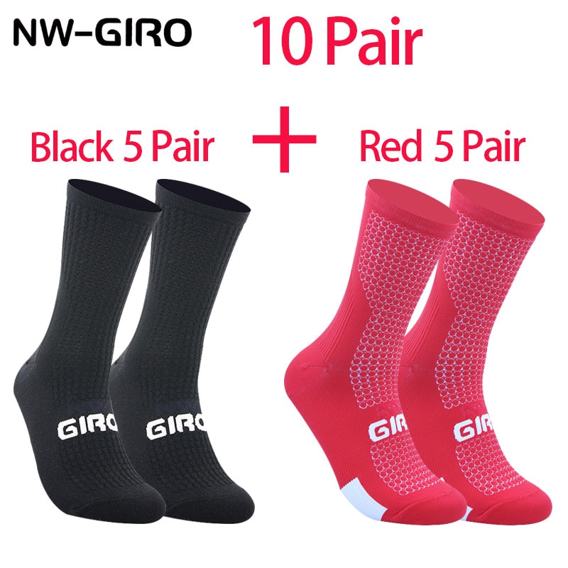 10 Pairs Men Sports Socks Riding Cycling Basketball Running Sports Sock Hiking Tennis Ski Man Women Bike Bicycle Slip