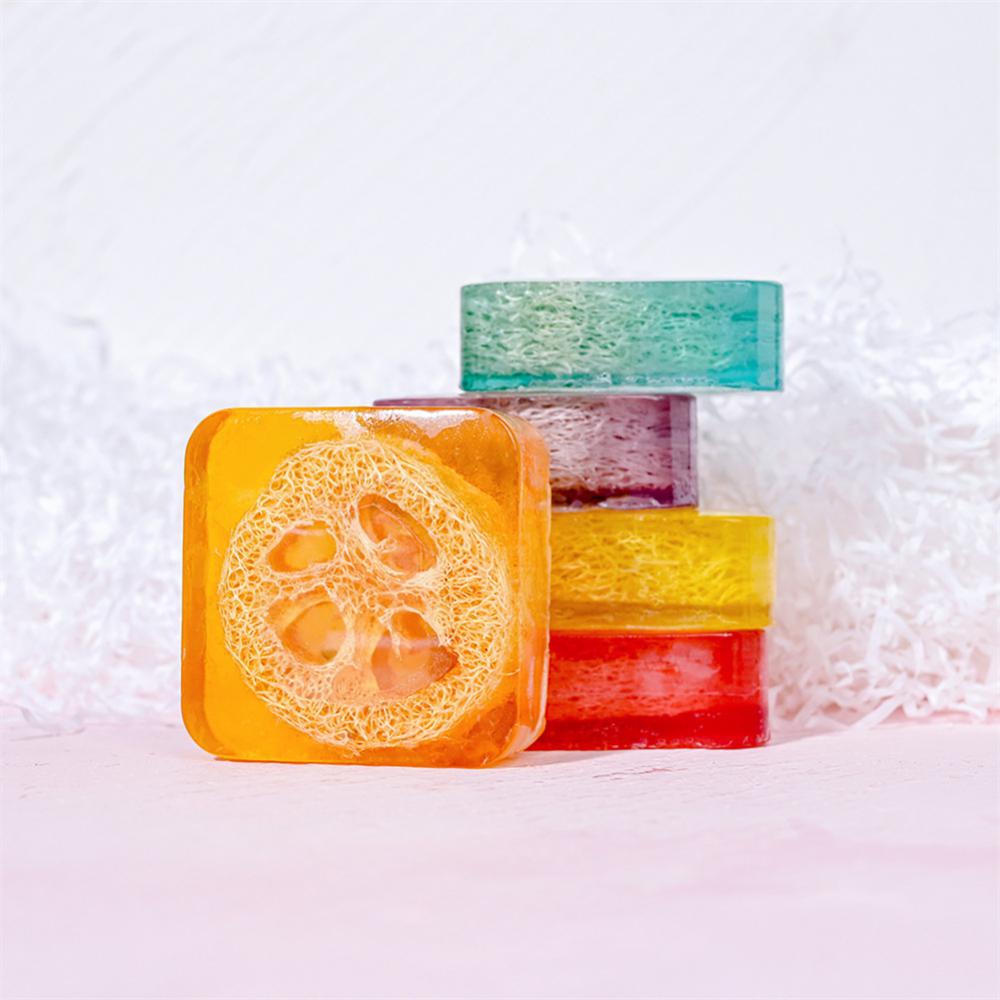 100G Axit Kojic Xà Phòng Xơ mướp Handmade Xà Phòng Tinh Dầu Dưỡng Ẩm Thực Vật Tự Nhiên Kiểm Soát Dầu Vệ Sinh Massage Chăm Sóc Cơ Thể & Mặt - Ảnh 10