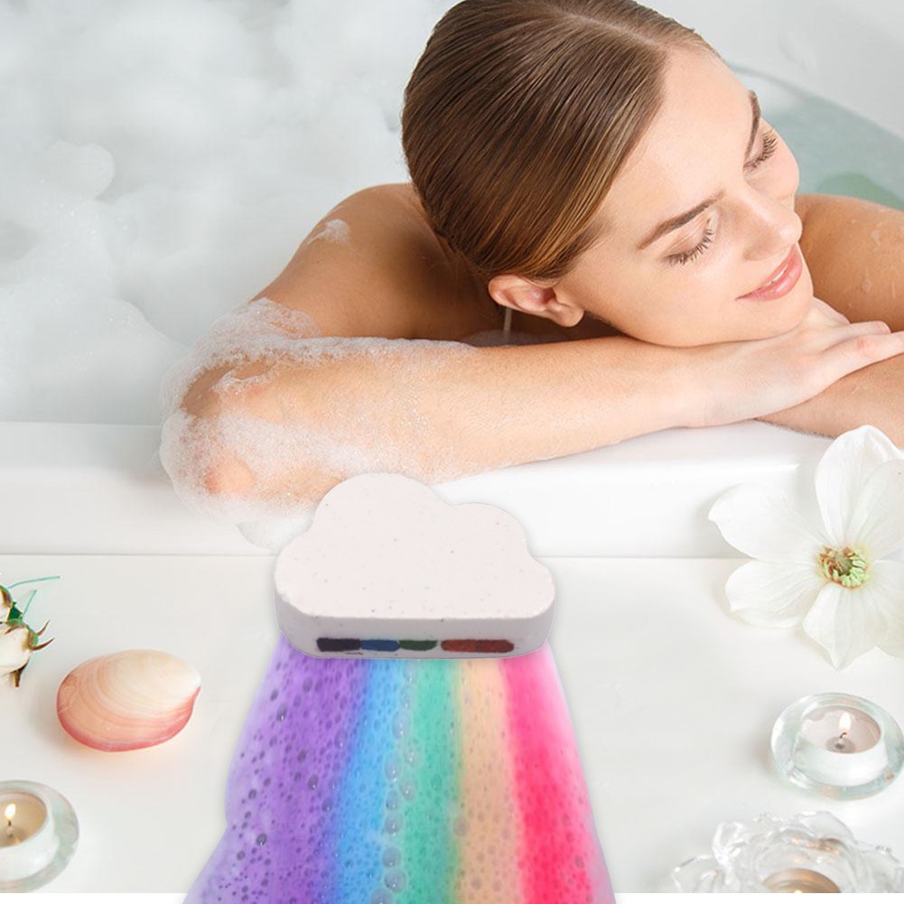 110g Bath Salt Moisturizing Bubble Bath Bombs Spa Bathroom Supply for Body Cleaning Shower Bombs Ball Body Spa Cleaner For Kids - Images 3