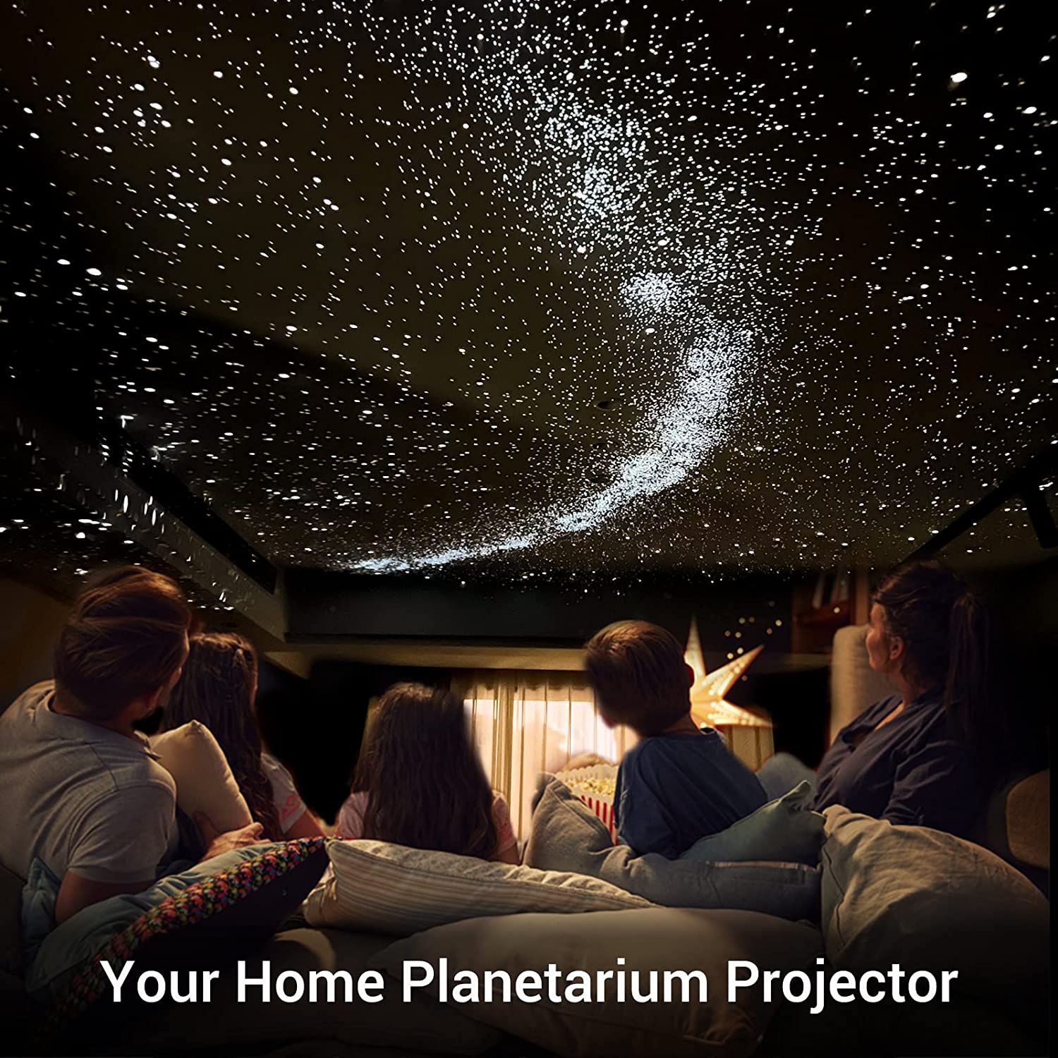 12 IN 1 Galaxy Star Projector LED Night Light Planetarium Starry Sky Projector Lamp for Bedroom Ceiling Room Decor Kids Gifts - Images 4