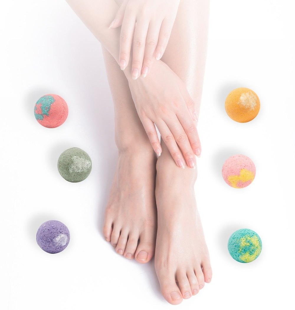 12Pcs Organic Bath Bombs Gift Set Natural Mini Handmade Bathing Foot Spa Bomb Rich Essential Oils for Moisturizing Skin Scents - Images 6