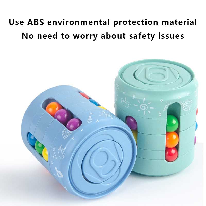 1Pcs Anti-stress Thinking Development Ball Magic Bean Burger Rubik's Cube Toy Souptoys Intellectual Development - Images 4