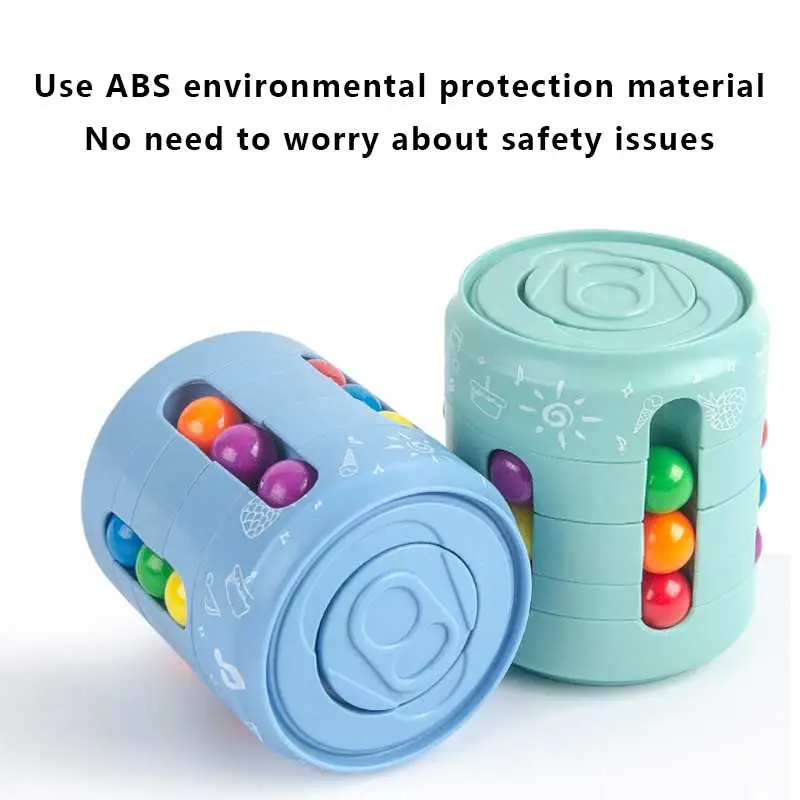 1Pcs 안티 스트레스 사고 개발 공 매직 콩 버거 루빅스 큐브 장난감 Souptoys 지적 개발