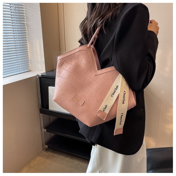 2023 European and American New Fashion Women's Small Design Shoulder Bag Elegant Large Capacity Tote Bag Dropshipping - Images 22