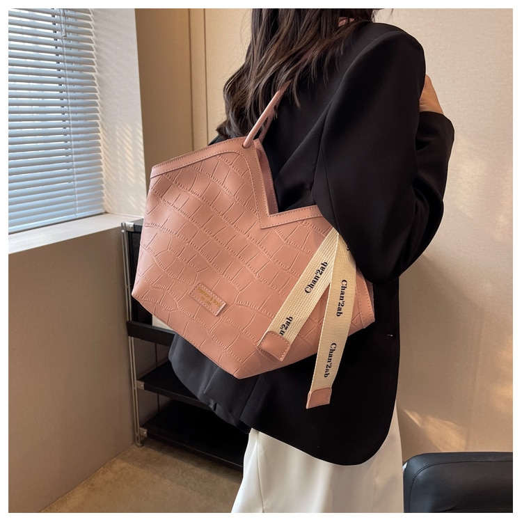 2023 European and American New Fashion Women's Small Design Shoulder Bag Elegant Large Capacity Tote Bag Dropshipping - Images 23