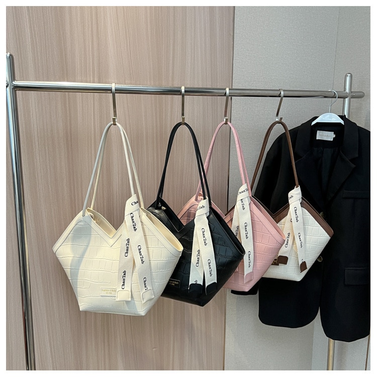 2023 European and American New Fashion Women's Small Design Shoulder Bag Elegant Large Capacity Tote Bag Dropshipping - Images 9