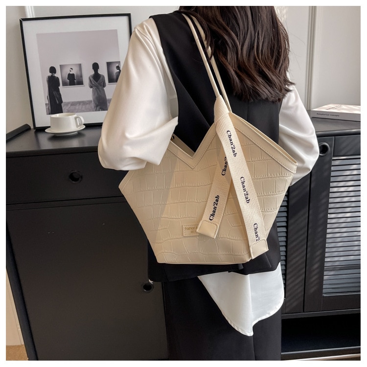 2023 European and American New Fashion Women's Small Design Shoulder Bag Elegant Large Capacity Tote Bag Dropshipping - Images 16