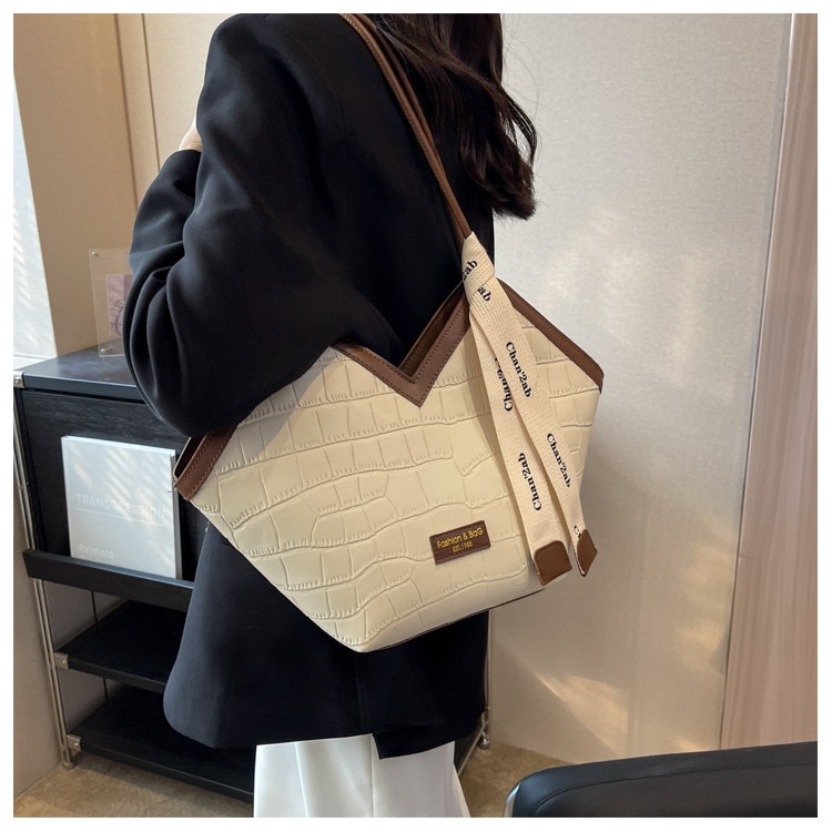 2023 European and American New Fashion Women's Small Design Shoulder Bag Elegant Large Capacity Tote Bag Dropshipping - Images 21