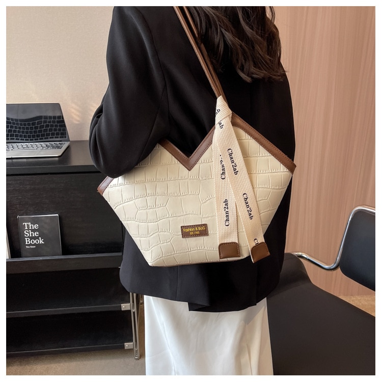 2023 European and American New Fashion Women's Small Design Shoulder Bag Elegant Large Capacity Tote Bag Dropshipping - Images 18
