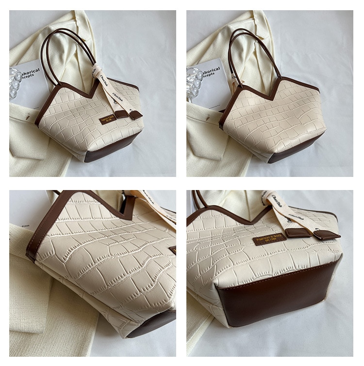 2023 European and American New Fashion Women's Small Design Shoulder Bag Elegant Large Capacity Tote Bag Dropshipping - Images 8