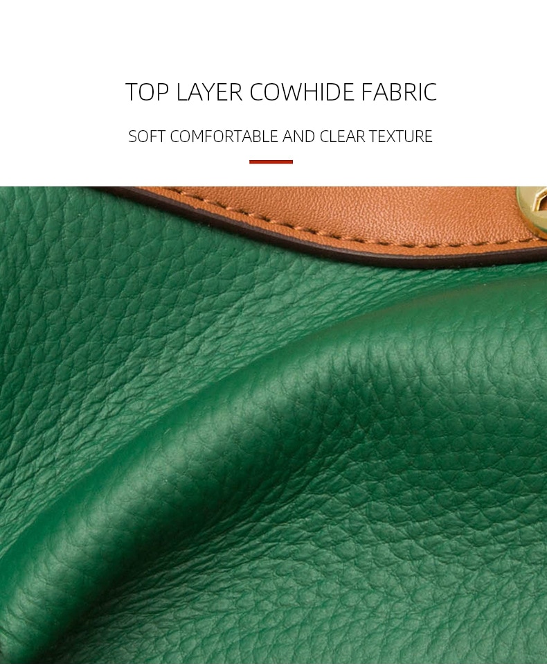 2023 Genuine Leather Women's Bag Simple Fashion Ladies Shoulder Messenger Bag Female Crossbody Bag Soft Leather Small Square Bag - Images 5