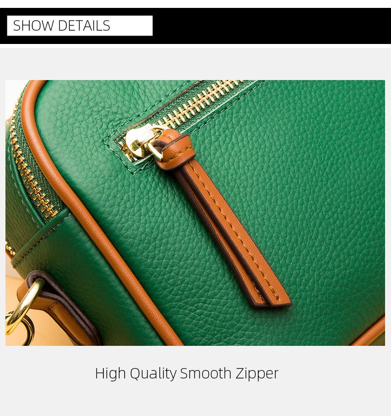2023 Genuine Leather Women's Bag Simple Fashion Ladies Shoulder Messenger Bag Female Crossbody Bag Soft Leather Small Square Bag - Images 24
