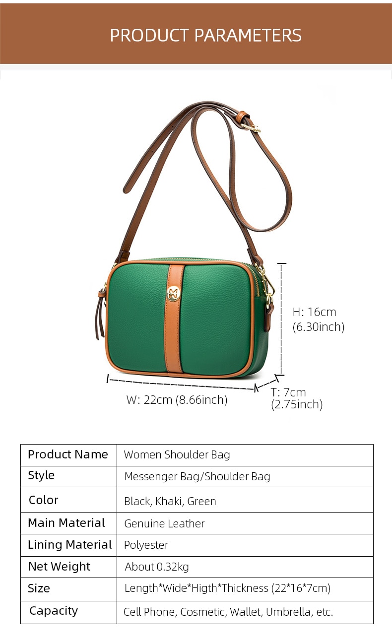 2023 정품 가죽 여성 가방 간단한 패션 숙녀 어깨 메신저 가방 여성 Crossbody 가방 부드러운 가죽 작은 사각형 가방 - imaget 1