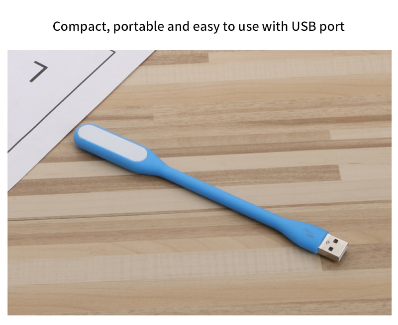 2PCS USB LED Light Portable Book Reading Light 5V 1.2W Small USB Lamp Foldable Eyesight Light For Power Bank PC Notebook Laptop - Images 19