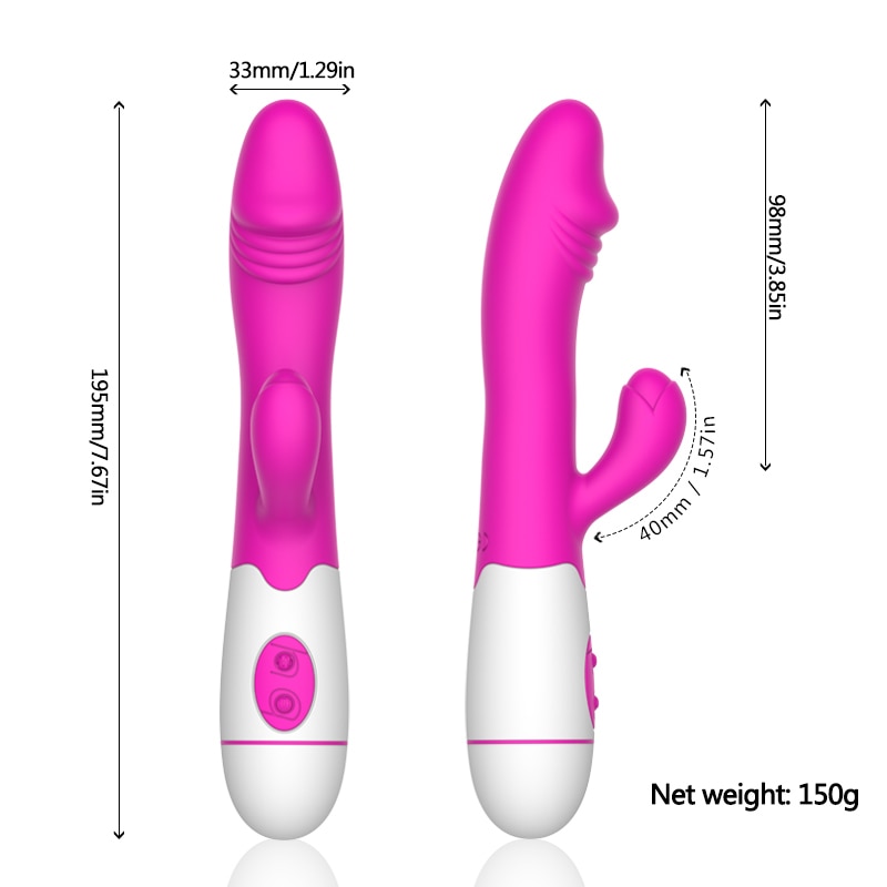 30 Speed G Spot Female Vibrator Powerful Dildo Rabbit Vibrator for Women Clitoris Stimulation Massage Masturbate Adult Sex Toys - Images 4