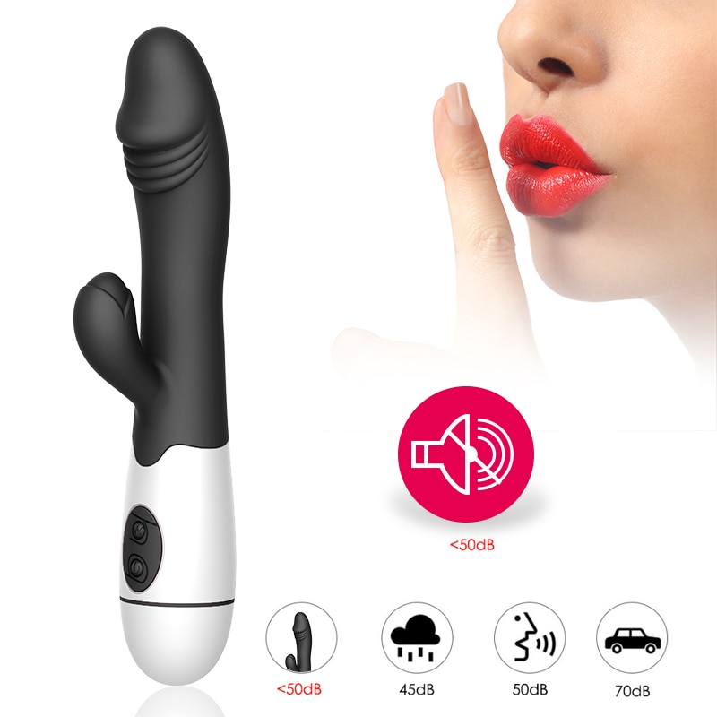 30 Speed G Spot Female Vibrator Powerful Dildo Rabbit Vibrator for Women Clitoris Stimulation Massage Masturbate Adult Sex Toys - Images 7