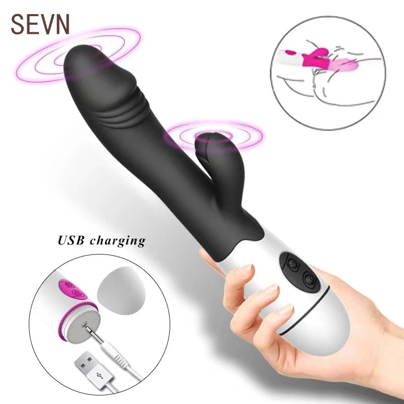 30 Tốc Độ Điểm G Nữ Máy Rung Mạnh Mẽ Dương Vật Giả Thỏ Máy Rung Nữ Âm Vật Massage Kích Thích Thủ Dâm Đồ Chơi Tình Dục Người Lớn