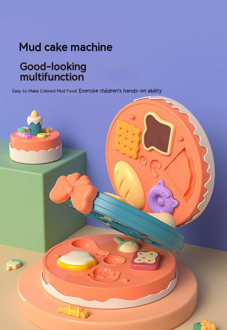 3D Plasticine Mold Modeling Clay Ice Cream Color Clay Noodle Maker Diy Plastic Play Dough Tools Sets Toys for Kids Birthday Gift - imaget 5