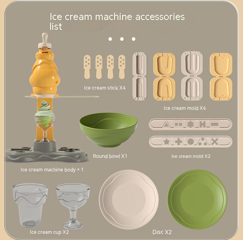 3D Plasticine Mold Modeling Clay Ice Cream Color Clay Noodle Maker Diy Plastic Play Dough Tools Sets Toys for Kids Birthday Gift - imaget 11