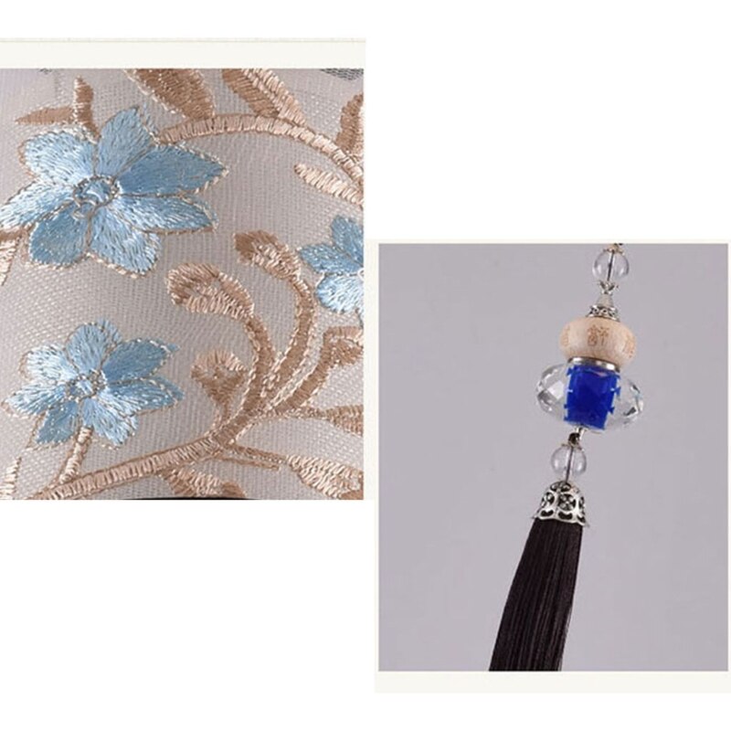 4 Types Chinese Style LED Light Fixtures Ceiling Fabric Ceiling Lamp for Living Room Aisle Balcony Porch - Images 6