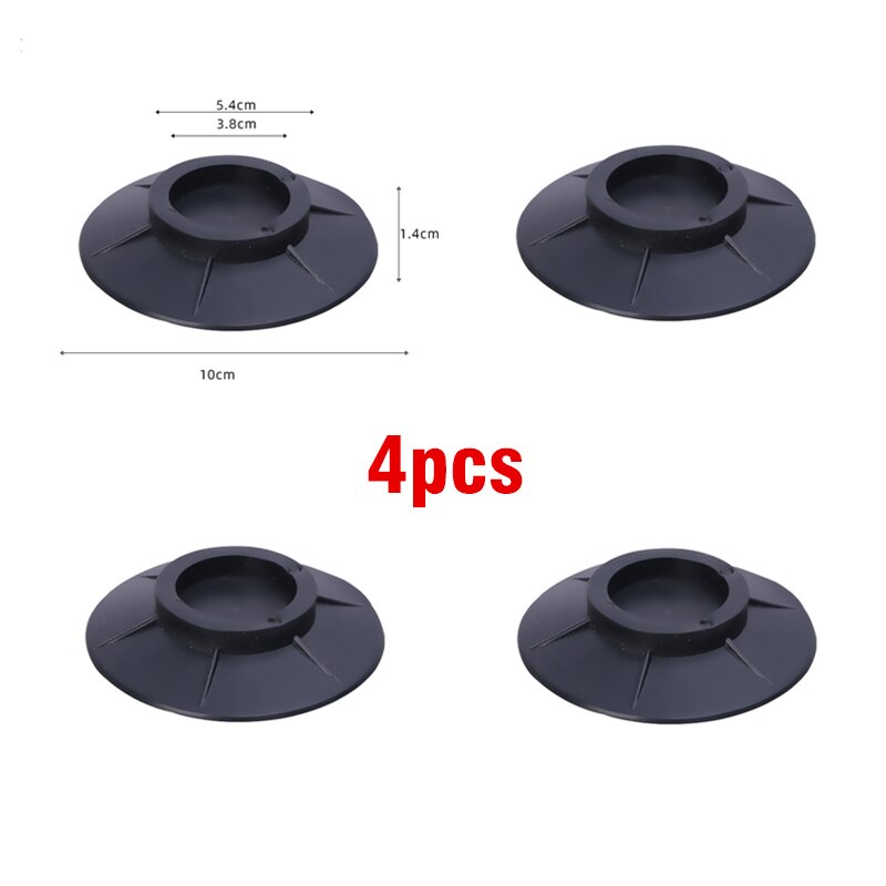 4Pcs Universal Anti Vibration Pads Washing Machine Rubber Feet Mat Anti-vibration Pad Noise-reducing Furniture Lifting Foot Base - Images 20