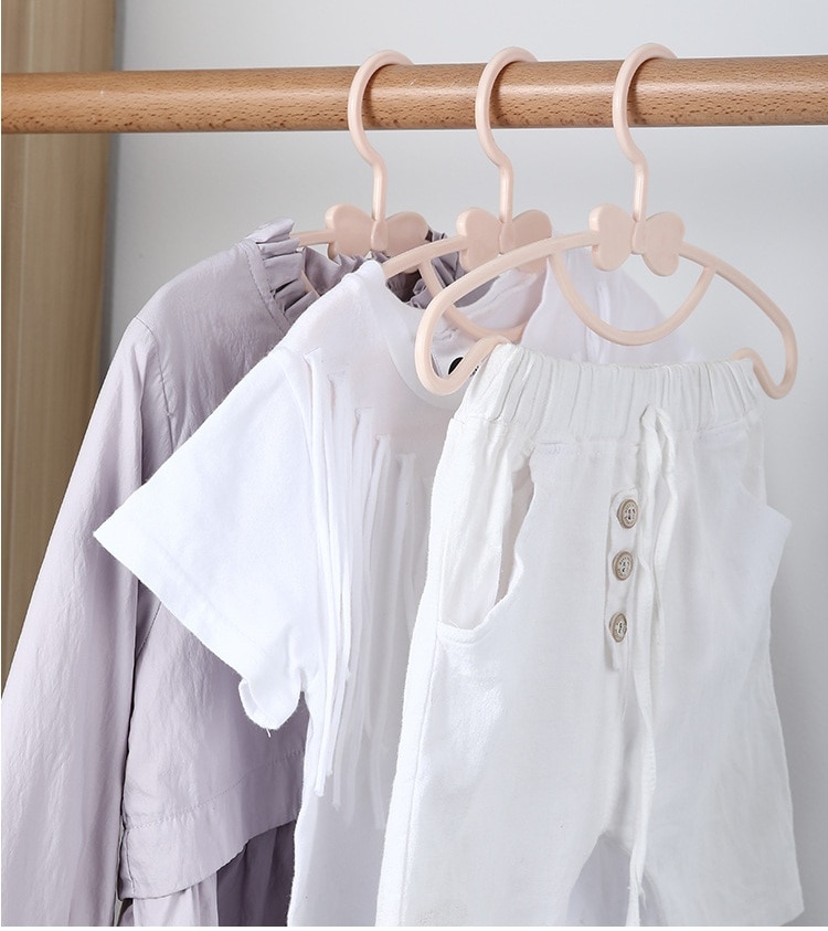 5pcs Children Coats Storage Hanger Closet Organizer Baby Hangers Portable Display Hangers Windproof Kids Clothes Hanger Racks - Images 5