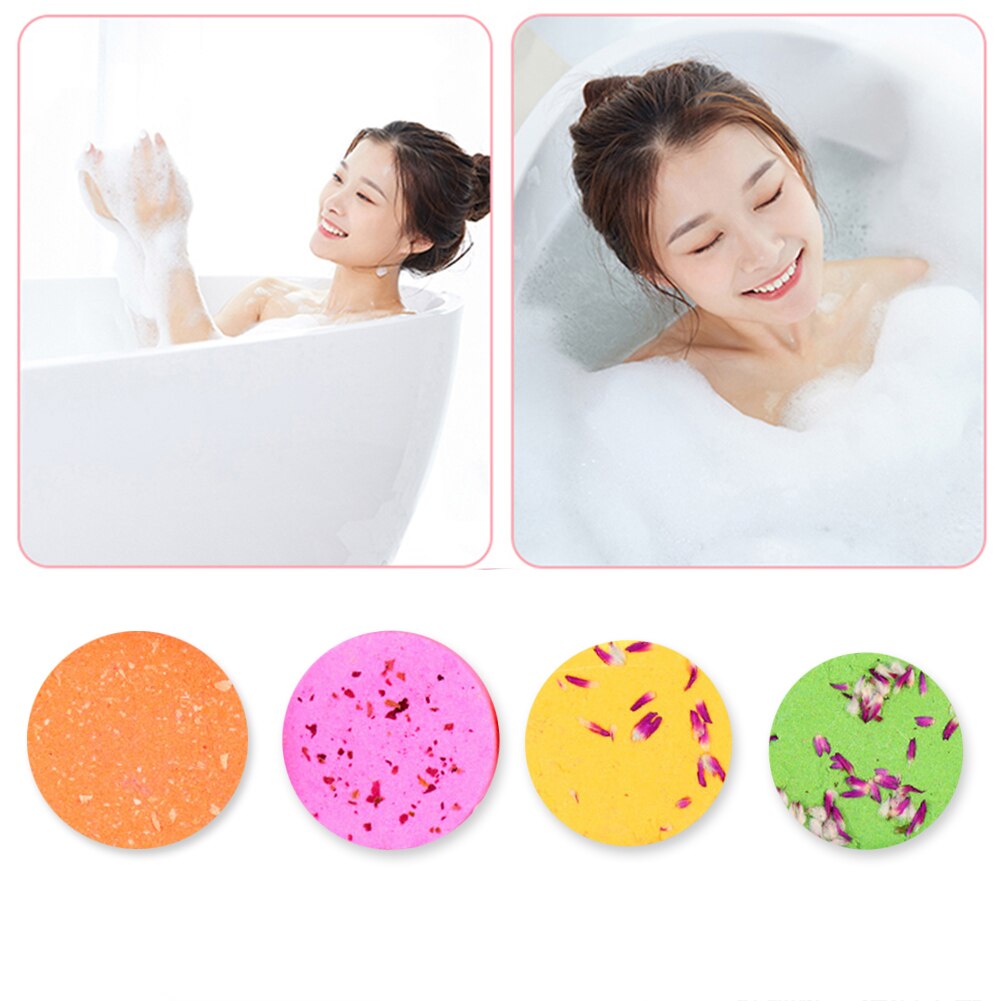 8 Chiếc Tắm Bom Bóng Cơ Thể Spa Bụi Tắm Nước Nóng Bong Bóng Quả Bom Hương Thơm Muối Tắm Bóng Phụ Kiện Phòng Tắm - Ảnh 10