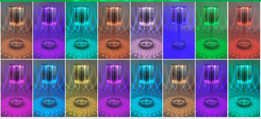 Acrylic Crystal Table Lamp Touch Induction Charging Night Light Bar Restaurant Desktop Decoration Lamp Atmosphere Lamp - Images 15