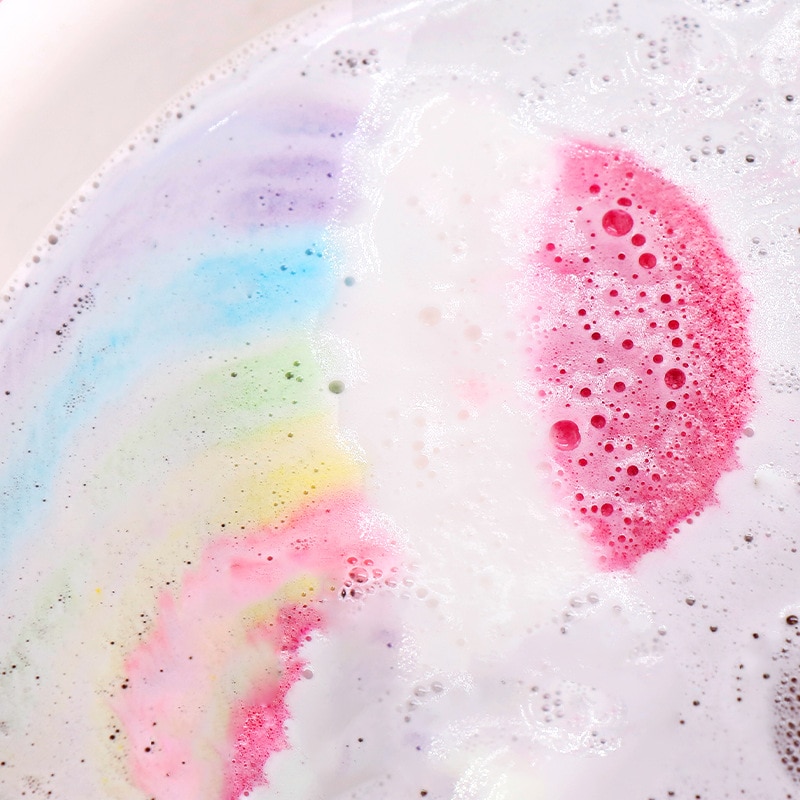 Bath Bomb Rainbow Cloud Bath Ball Essential Oil Bubble Bath Explosion Salt Bath Salt Ball Bubble Bomb Bath Bomb with Surprise