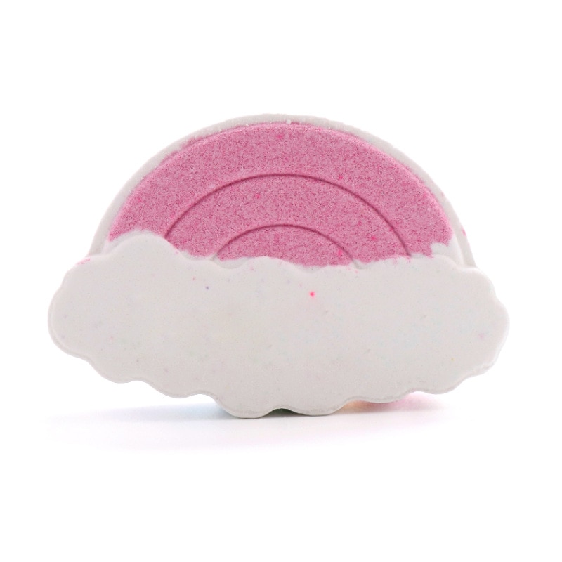 Bath Bomb Rainbow Cloud Bath Ball Essential Oil Bubble Bath Explosion Salt Bath Salt Ball Bubble Bomb Bath Bomb with Surprise - Images 4