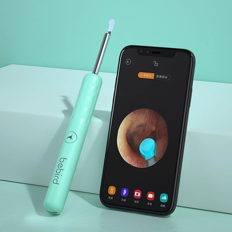 Bebird R3 R1 X3 귀 청소기 Minifit 건강 관리 왁스 제거 도구 Otoscope 300W 정밀 내시경 건강 관리 귀지 피커