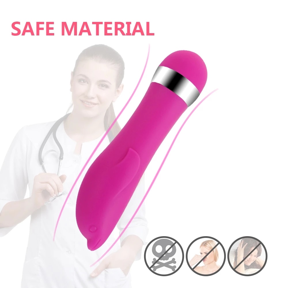 Big/Small Dildo Vibrator Av Stick Vibrator Erotic G Spot Magic Wand Anal Bead Vibration Adult Sex Toys Women Lesbian Masturbator - Images 8