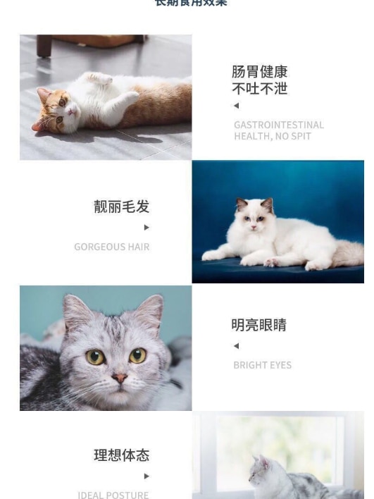 Cat Food 1.5kg Pet Food Cat Food Cat Food into Cat Kittens American Short Short Blue Cat General - Images 4