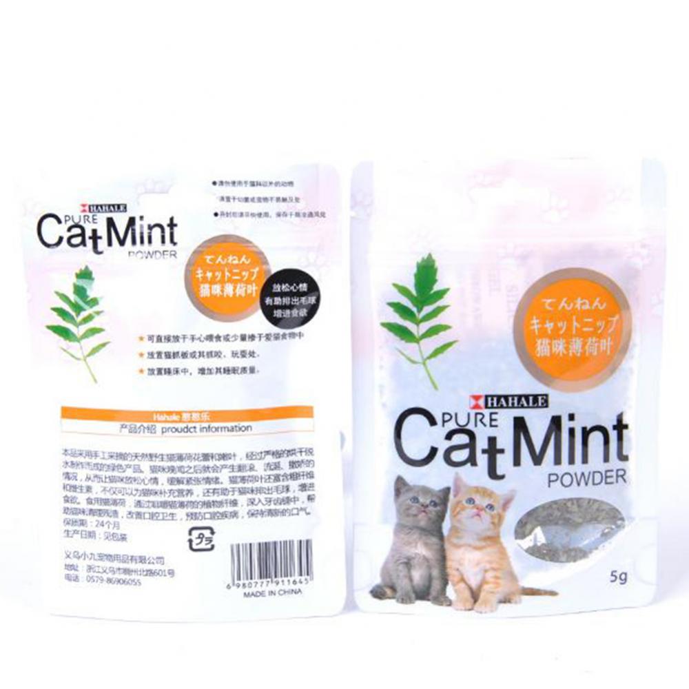 Catnip 5g/Pack Cat Mint Powder Natural Pet Kitten Mouth Cleaning Flavor Treats - Images 7
