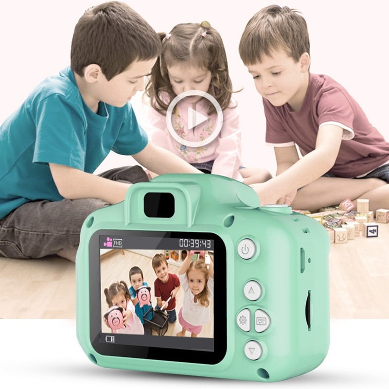 Childrens Camera Mini Video Smart Shooting Childrens Digital Camera Sports Toy Gift Smart Shooting Toy and Memory Card 8GB/32GB - Images 7