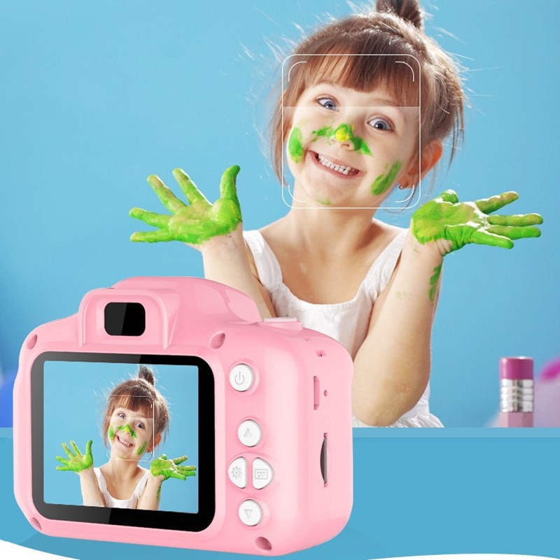 Childrens Camera Mini Video Smart Shooting Childrens Digital Camera Sports Toy Gift Smart Shooting Toy and Memory Card 8GB/32GB - Images 3