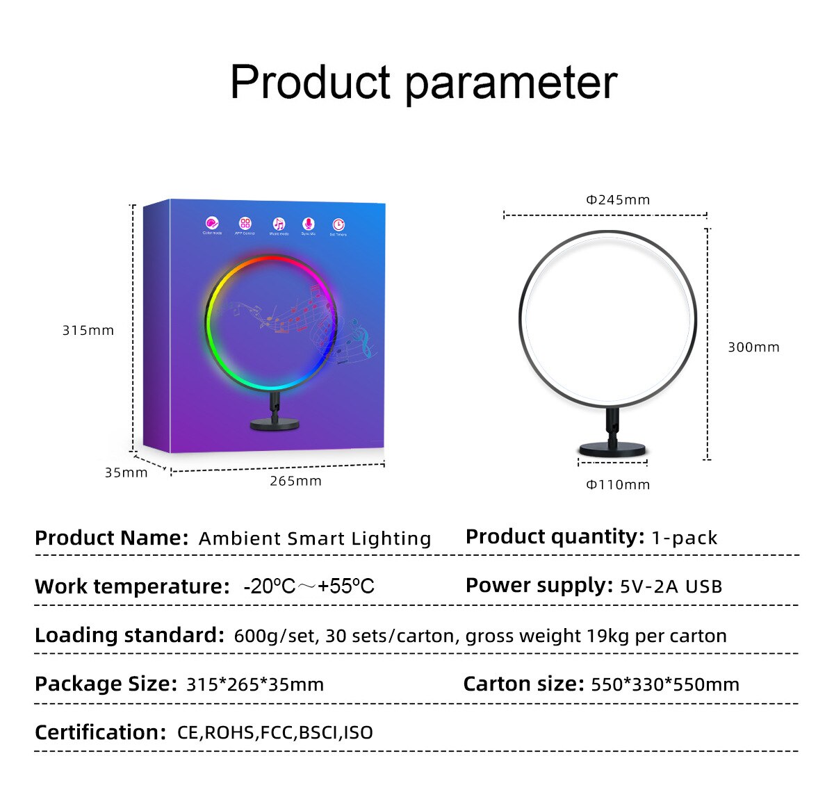 Creative Smart Neon Night Light USB RGB Desktop Atmosphere Table Lamp Bluetooth Wall Lamp Suitable for Game Room Bedroom Decor - Images 7
