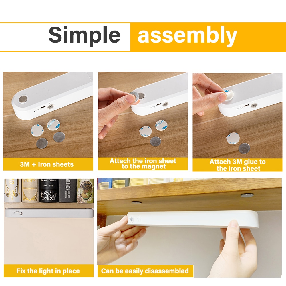 Đèn Bàn Học Văn Phòng Đèn LED Sạc USB Đèn Bàn Làm Mờ Từ Tính Bảo Vệ Mắt Phòng Ngủ Đèn Ngủ