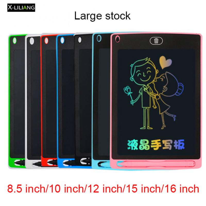 Đồ Chơi Trẻ Em Vẽ Màn Hình LCD 8.5/10/12 Inch Máy Tính Bảng Chữ Viết Tay Quà Tặng Sinh Nhật Bảng Đen Thông Minh Máy Tính Bảng Viết Trẻ Em Quà Tặng Sinh Nhật