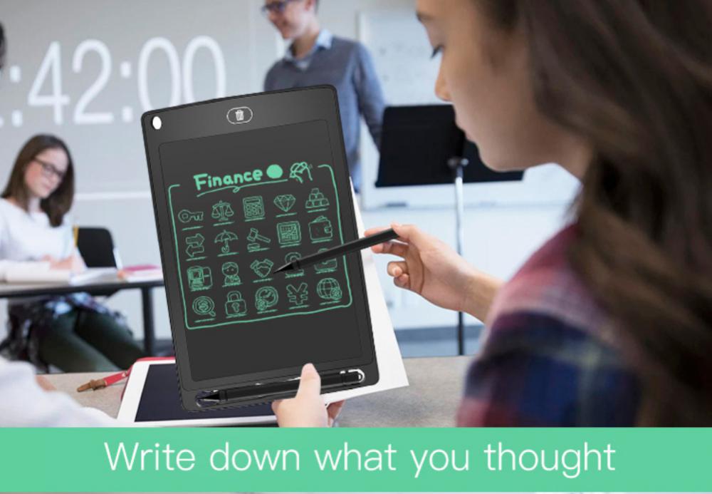 Đồ Chơi Trẻ Em Vẽ Màn Hình LCD 8.5/10/12 Inch Máy Tính Bảng Chữ Viết Tay Quà Tặng Sinh Nhật Bảng Đen Thông Minh Máy Tính Bảng Viết Trẻ Em Quà Tặng Sinh Nhật - Ảnh 16