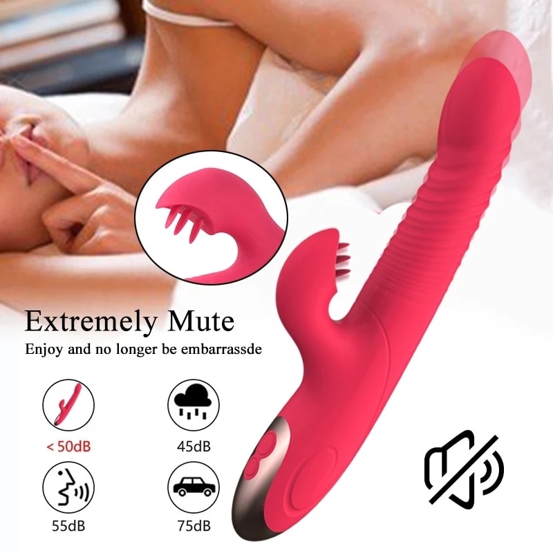 G Spot Vibrator Sex Toy for Women Dildo Vagina Clitoris Massager 7*7 Speeds Vibrating Dildo with Sucking Adult Sex Toys