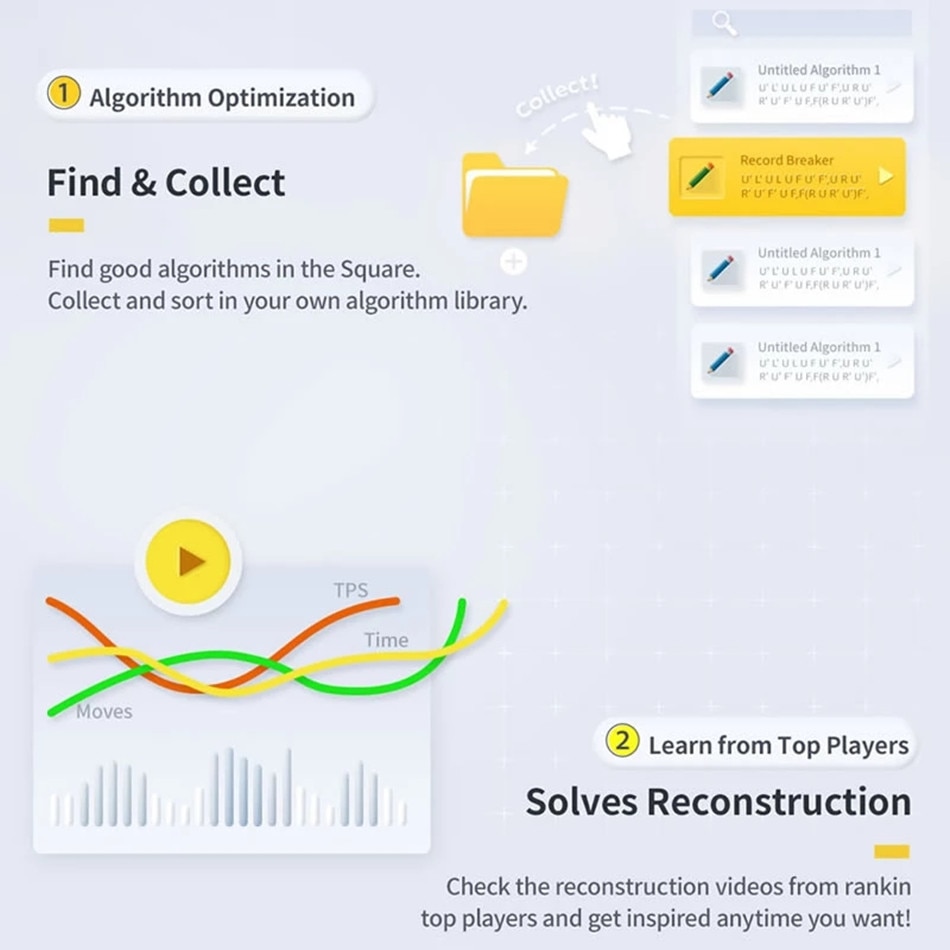 GAN 356 I Carry 3x3 Magnetic Magic Cube 3x3 GAN Icarry Magnets Smart Speed Puzzle Brain Teasers Educational Toys Gan 356 Icarry