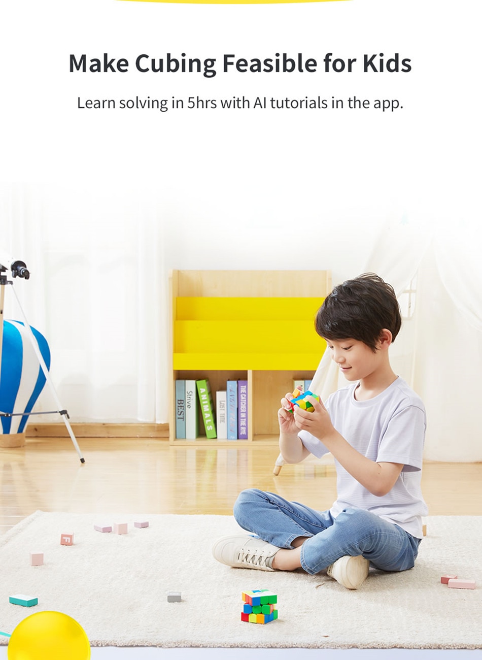 GAN 356 I Carry 3x3 Magnetic Magic Cube 3x3 GAN Icarry Magnets Smart Speed Puzzle Brain Teasers Educational Toys Gan 356 Icarry - Images 4