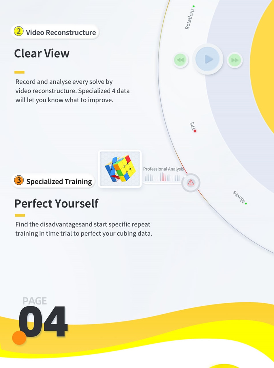 GAN 356 I Carry 3x3 마그네틱 매직 큐브 3x3 GAN Icarry 자석 스마트 스피드 퍼즐 브레인 티저 교육 완구 Gan 356 Icarry - imaget 11