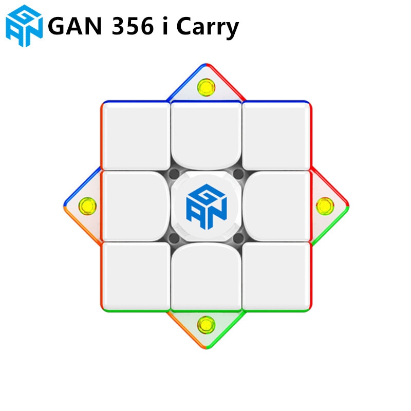 GAN 356 I Carry 3x3 마그네틱 매직 큐브 3x3 GAN Icarry 자석 스마트 스피드 퍼즐 브레인 티저 교육 완구 Gan 356 Icarry