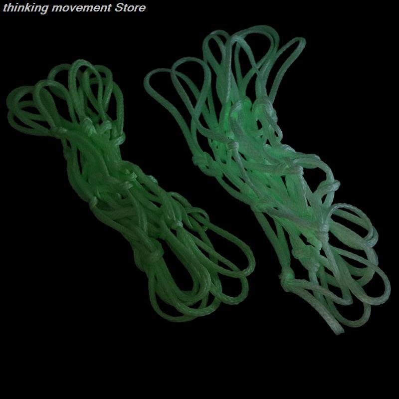 Green Fluorescent Basketball Net Luminous Basketball Net Night Sports Fluorescent Standard Basketball Net Color Random - Images 3