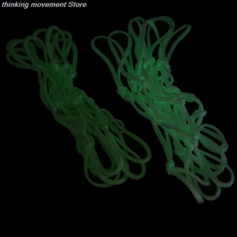 Green Fluorescent Basketball Net Luminous Basketball Net Night Sports Fluorescent Standard Basketball Net Color Random - Images 1