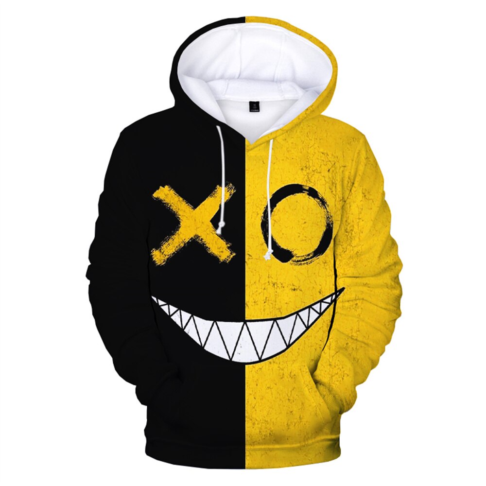 Haha joker 3D Print Sweatshirt Hoodies Men/Women Hip Hop Funny Autumn Streetwear 3D joker Hoodies Sweatshirt For Couples Clothes